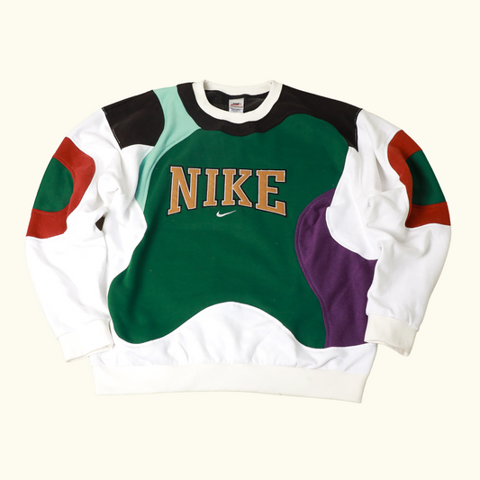 Nike Reworked Sweatshirt in Multicolour