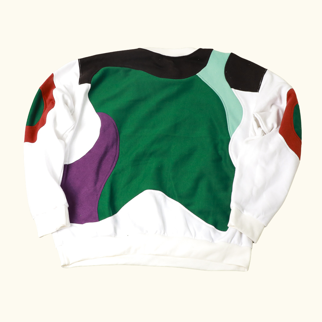 Nike Reworked Sweatshirt in Multicolour