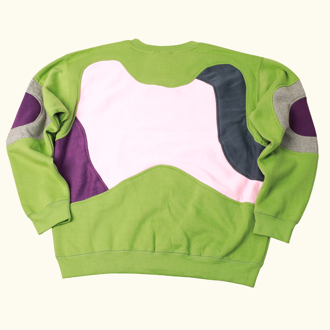 Nike Reworked Sweatshirt in Multicolour