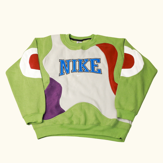 Nike Reworked Sweatshirt in Multicolour