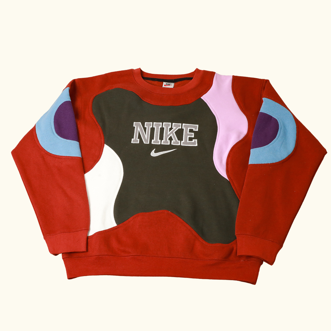 Nike Reworked Sweatshirt in Multicolour