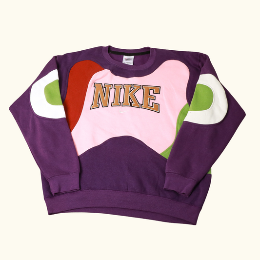 Nike Reworked Sweatshirt in Multicolour