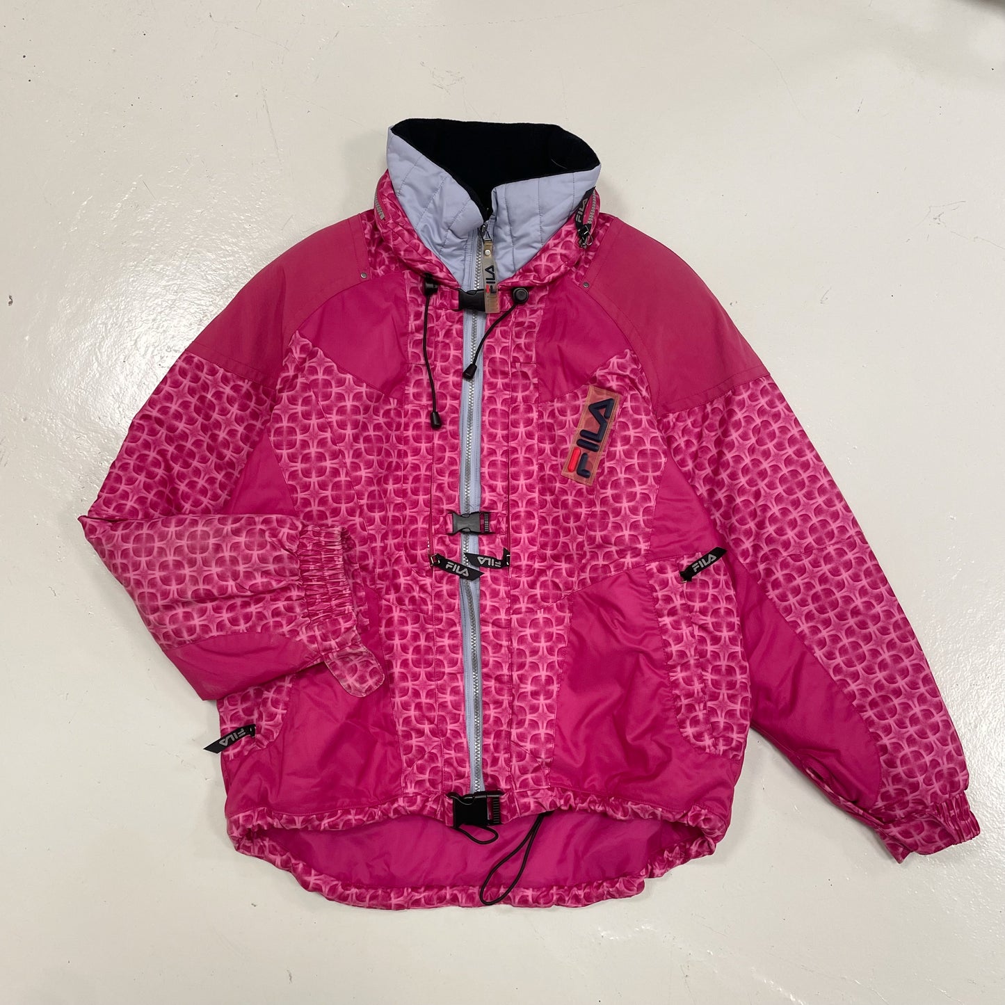 Vintage Fila 90s Ski Jacket in Multicolour
