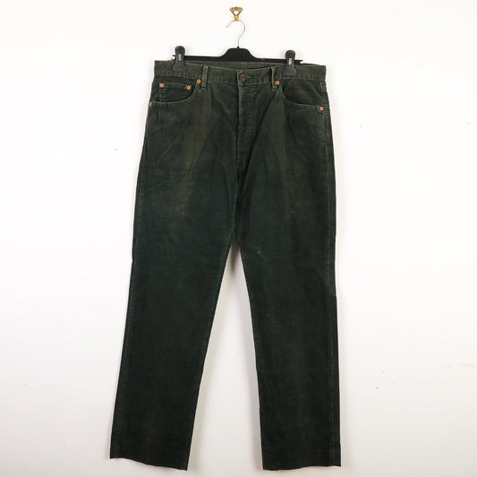 Levis Corduroy 551 Trousers in Green