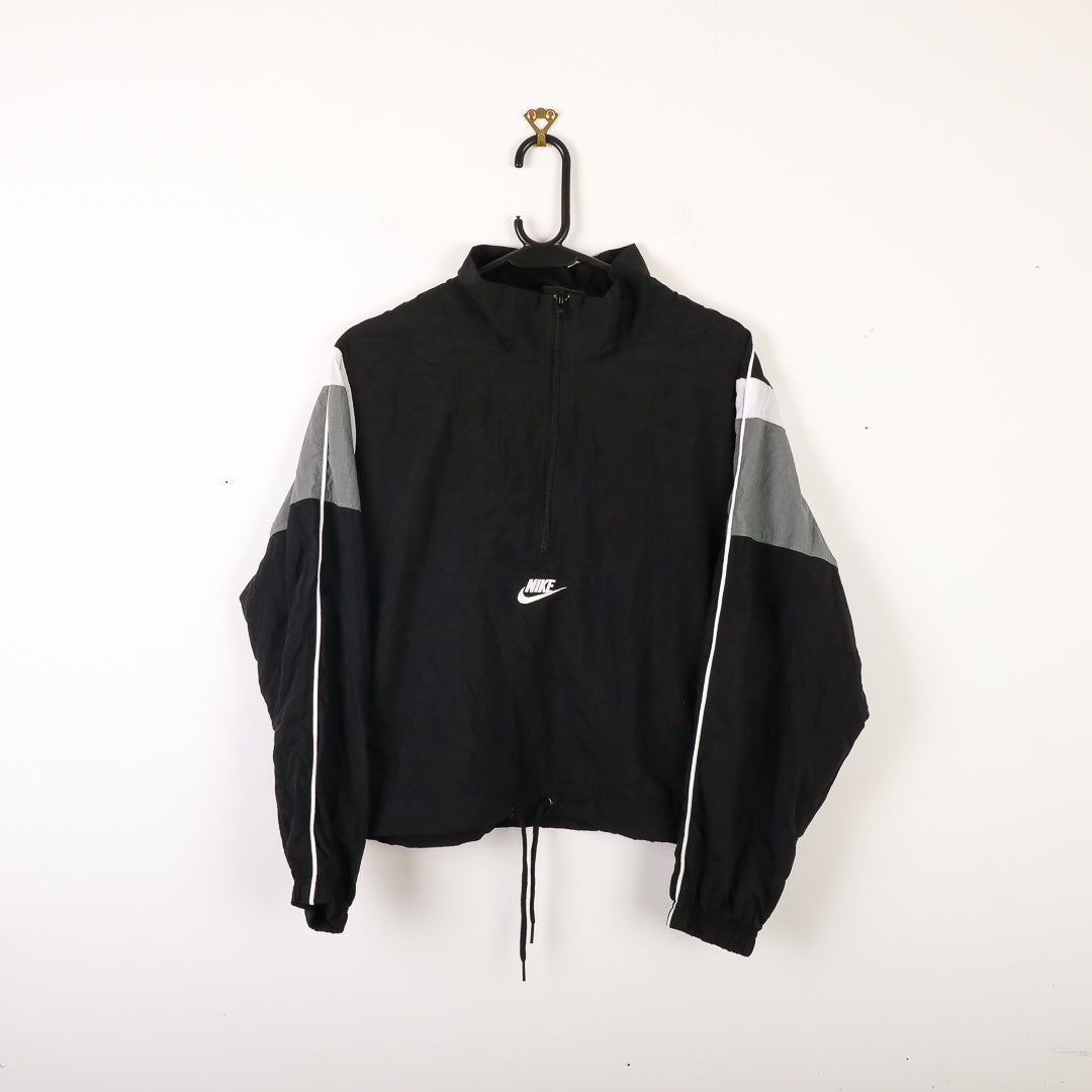 Nike Quarter Zip Jacket in Black