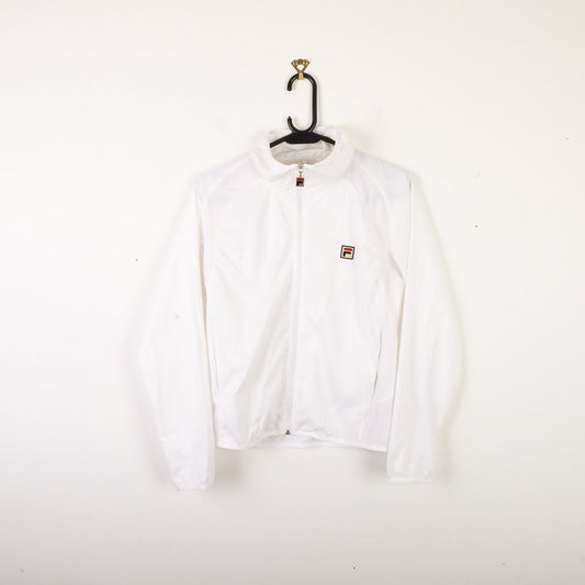 Fila Track Jacket in White