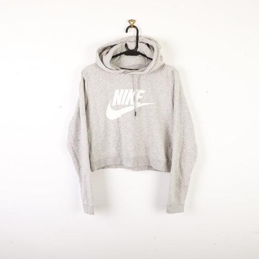 Nike Cropped Hoodie in Grey